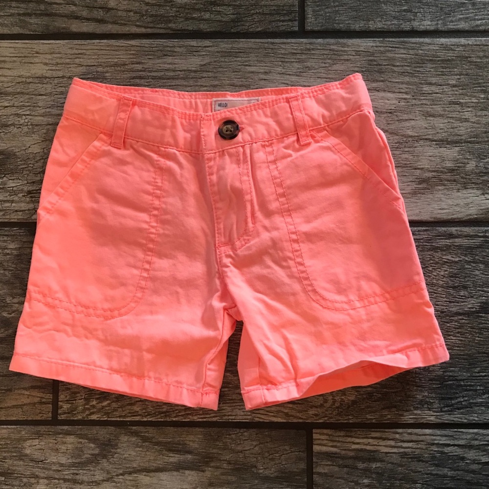 Girls orange shorts [Carter’s, 3T]